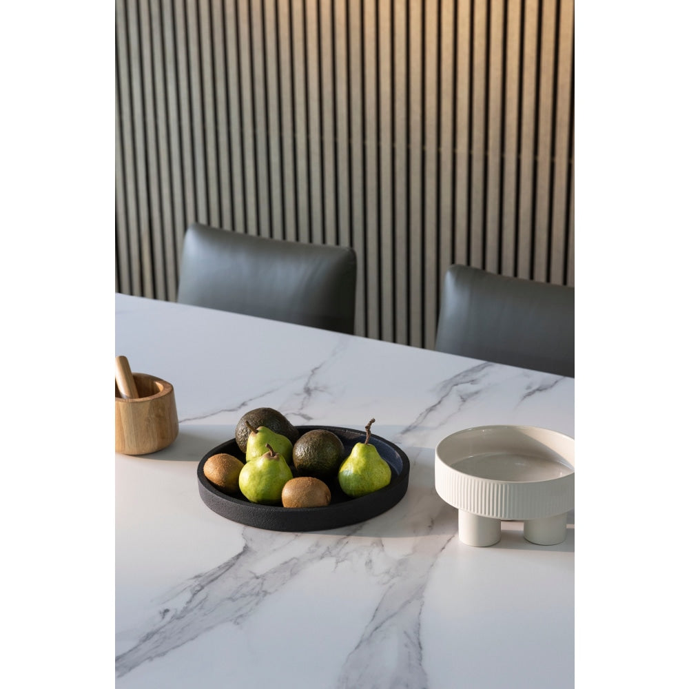 Viola Modern Rectangular Large Kitchen Dining Table Ceramic 260cm - Valentino Fast shipping On sale