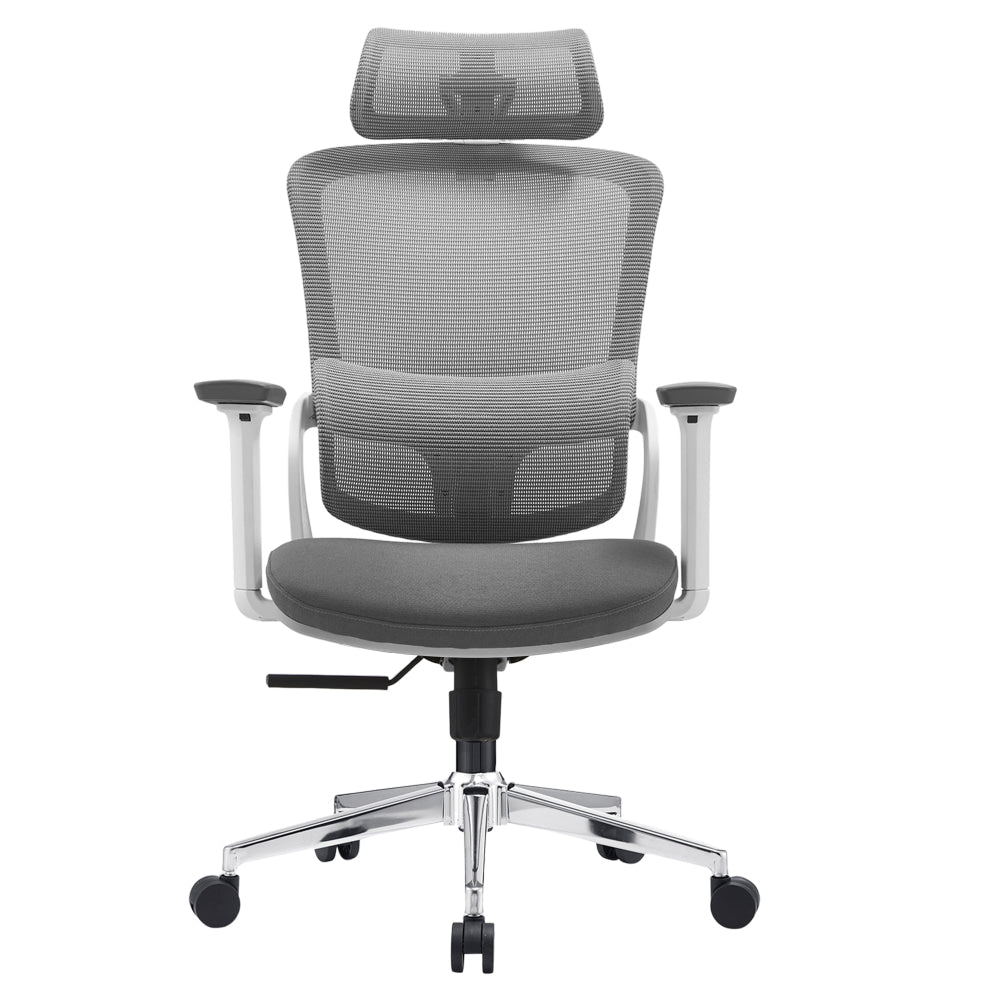 Vivian High Mesh Back Fabric Seat Ergonomic Computer Office Working Chair Grey Fast shipping On sale