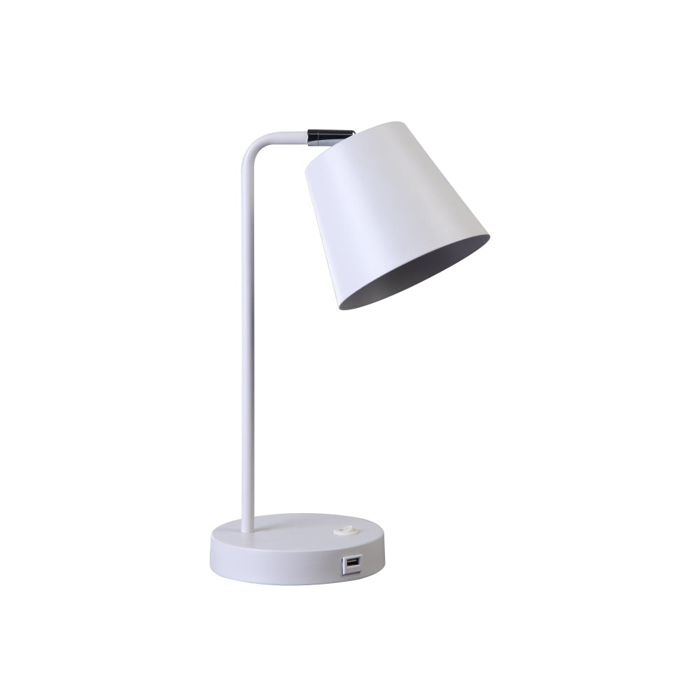 Volum USB Table Desk Metal Lamp Light Build-in Touch - White Fast shipping On sale