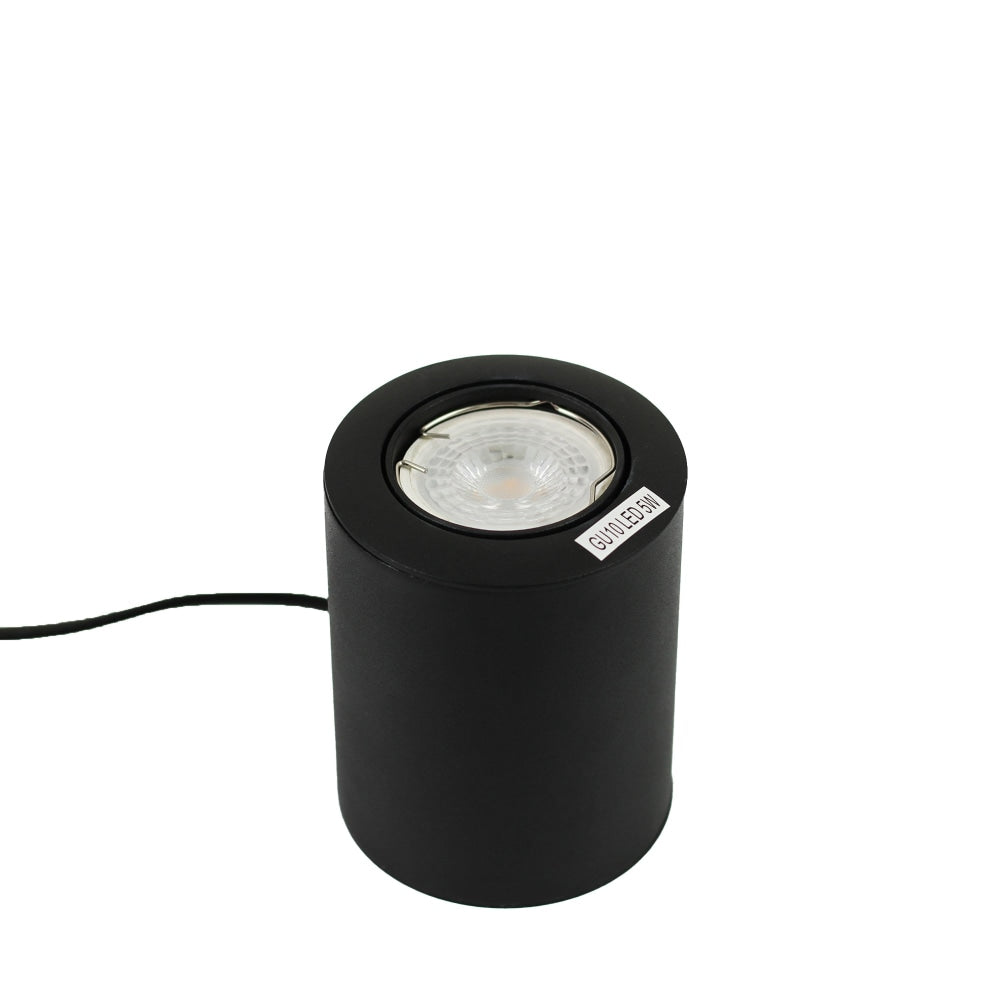 Warm Bright Table Light Minimalist Metal Lamp - Black Fast shipping On sale