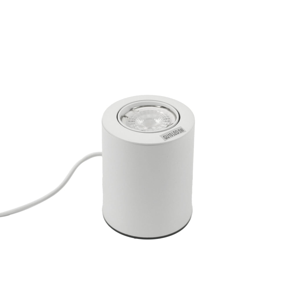 Warm Bright Table Light Minimalist Metal Lamp - White Fast shipping On sale