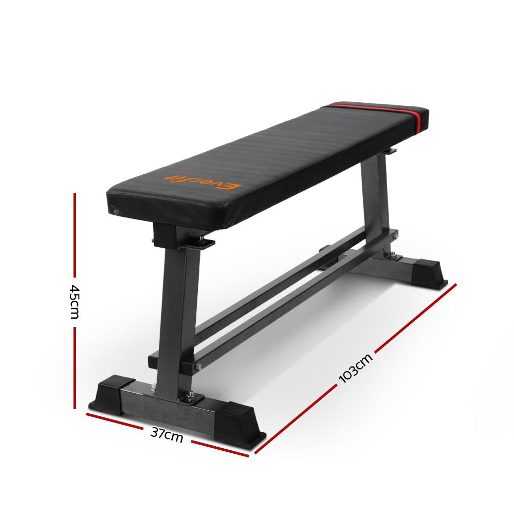 Weight Bench Flat Multi-Station Home Gym Squat Press Benches Fitness Sports & Fast shipping On sale