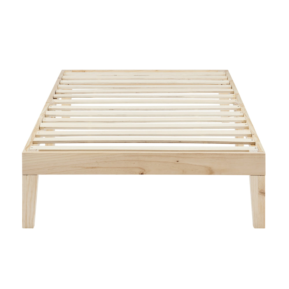 William Wood Bed Frame Natural Fast shipping On sale