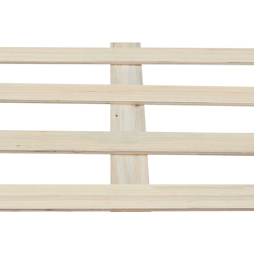 William Wood Bed Frame Natural Single Fast shipping On sale