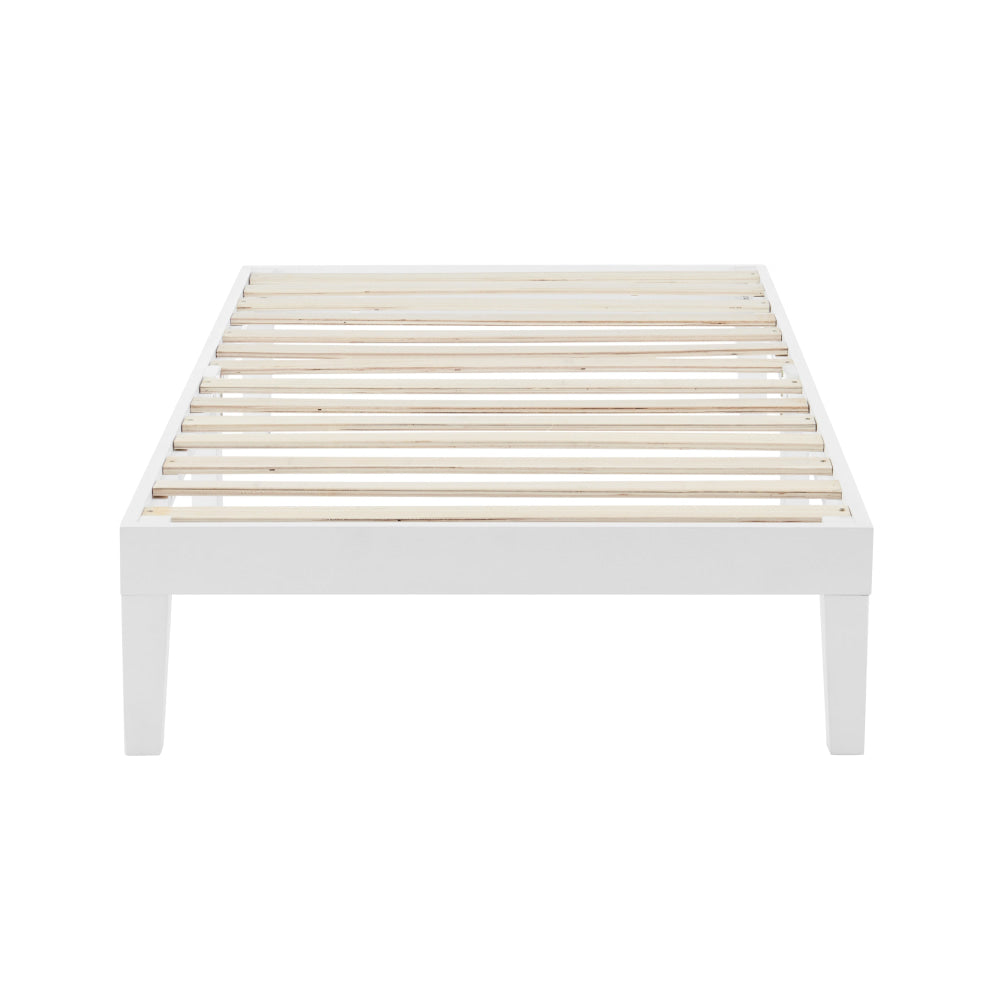 William Wood Bed Frame White Fast shipping On sale