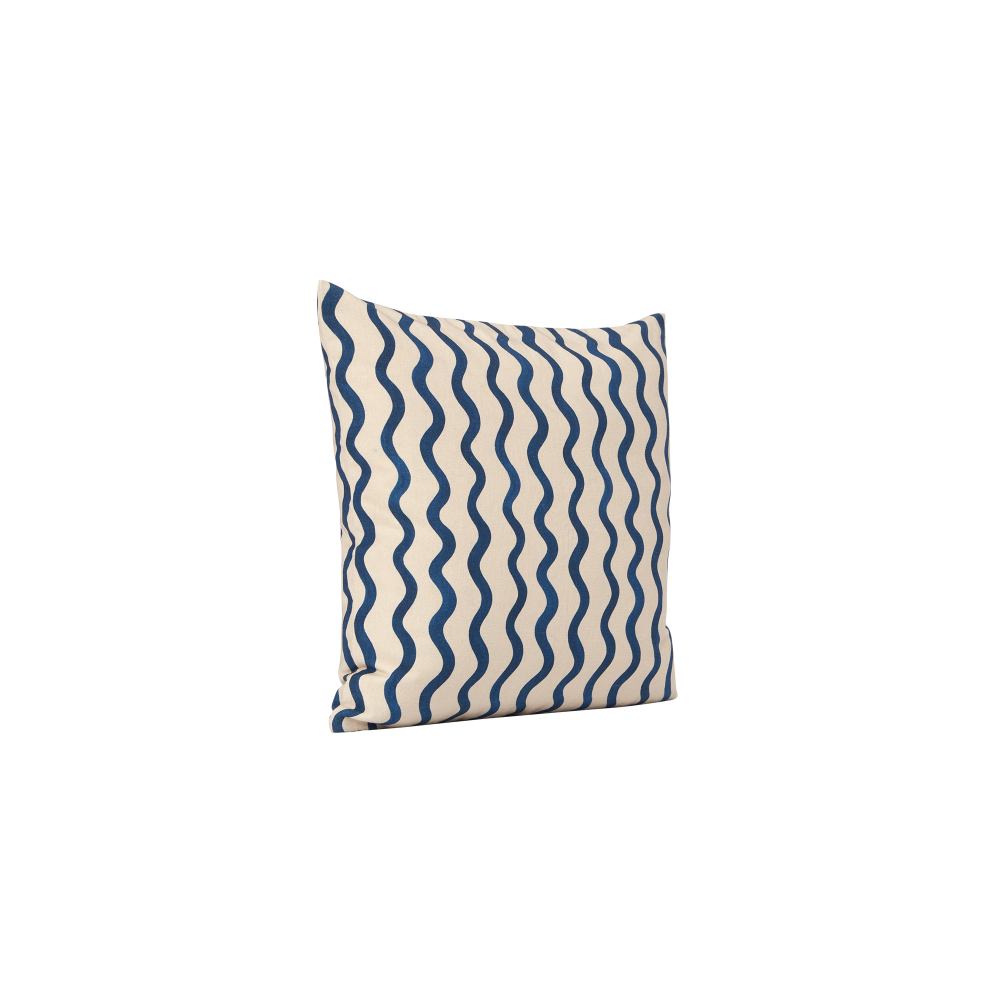 Willow Waves Cushion Decorative Pillow Capri Blue Fast shipping On sale