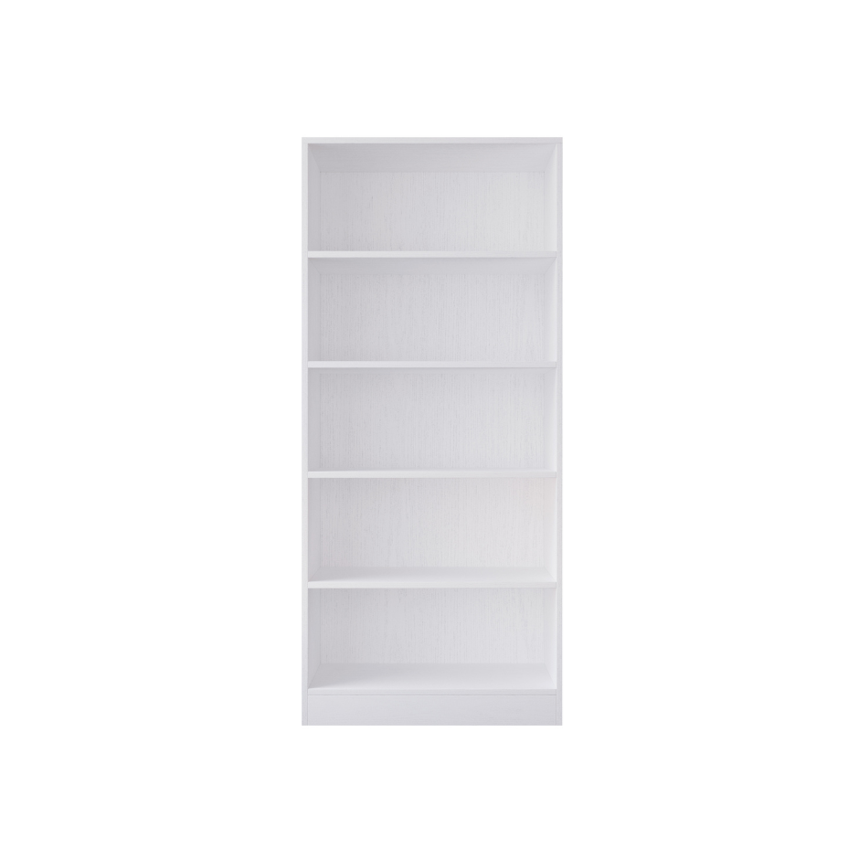 Wooden Stylish Modern Wardrobe 5-Shelves 80cm - White Fast shipping On sale