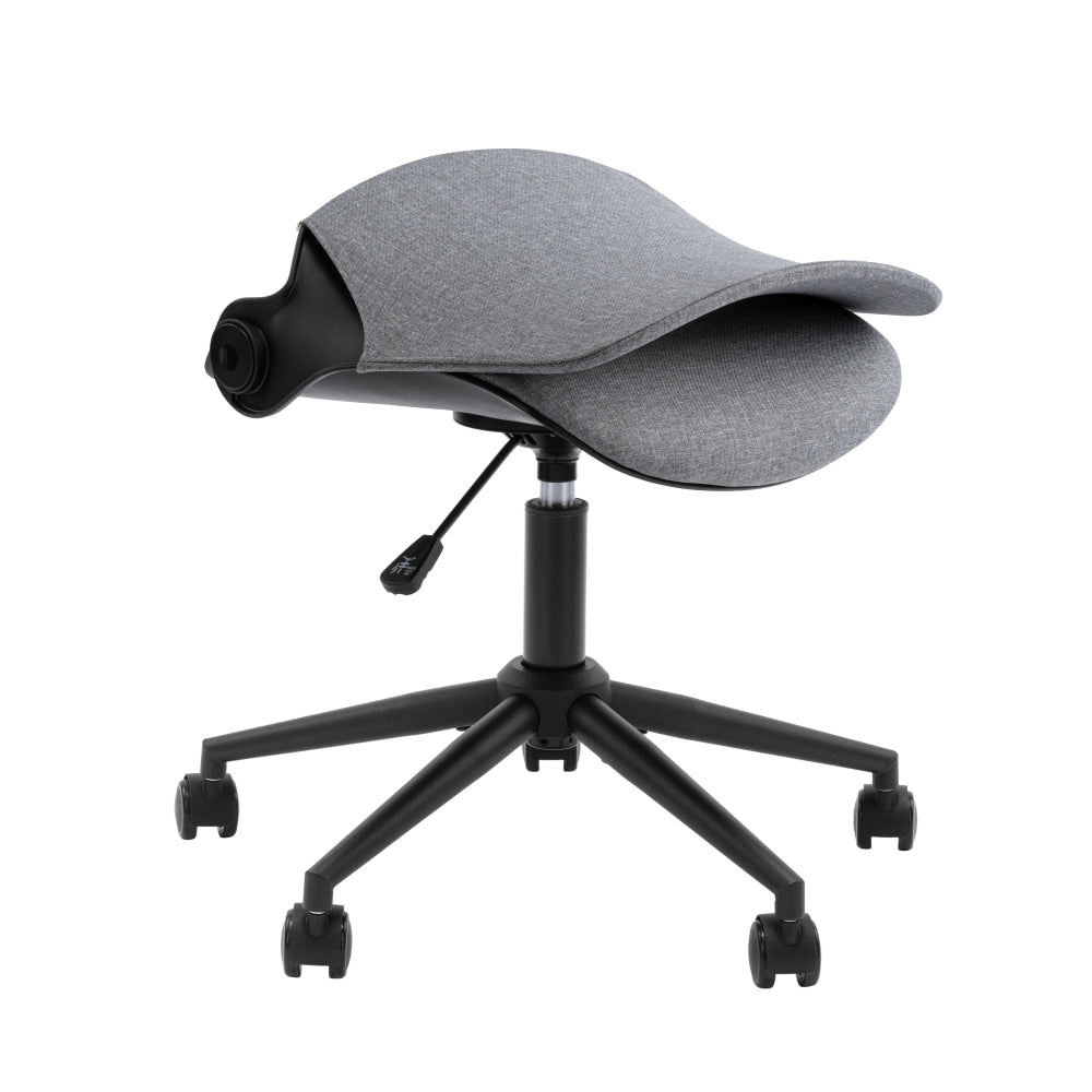 Wyatt Linen Fabric Office Computer Task Desk Chair Height Adjustable Grey Fast shipping On sale