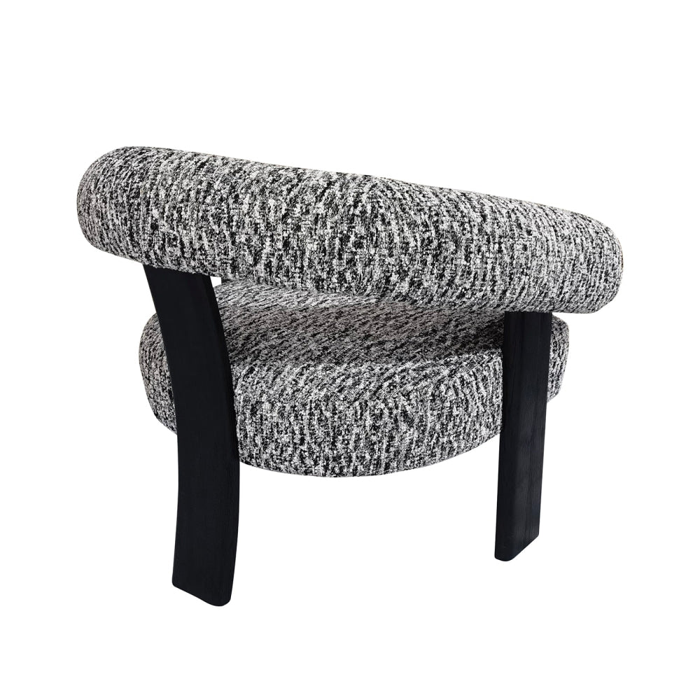 Xena Boucle Fabric Occasional Armchair Accent Lounge Chair Safari Fast shipping On sale