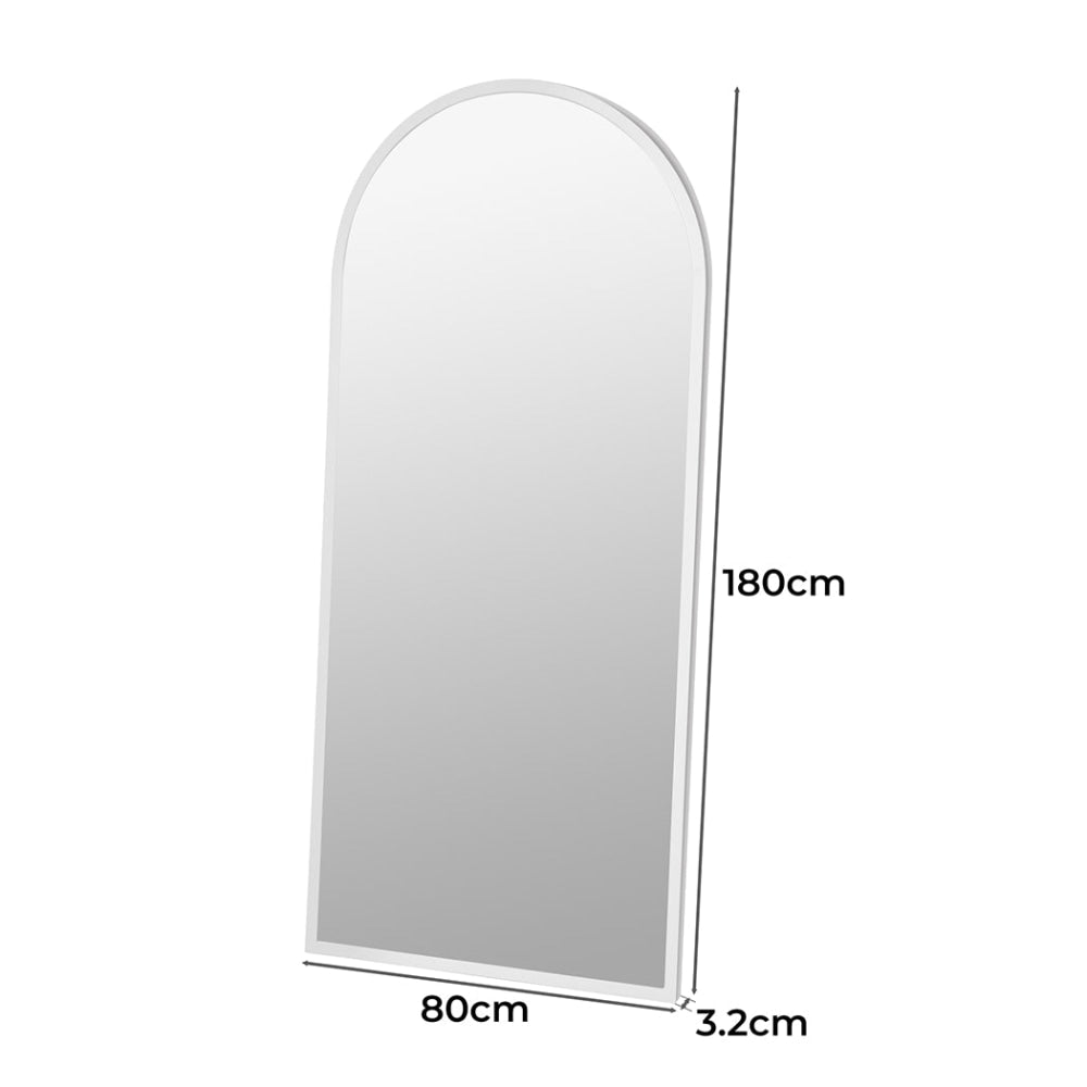 Yezi Large Full Length Floor Mirror Dressing Free Standing Framed Leaner White Fast shipping On sale