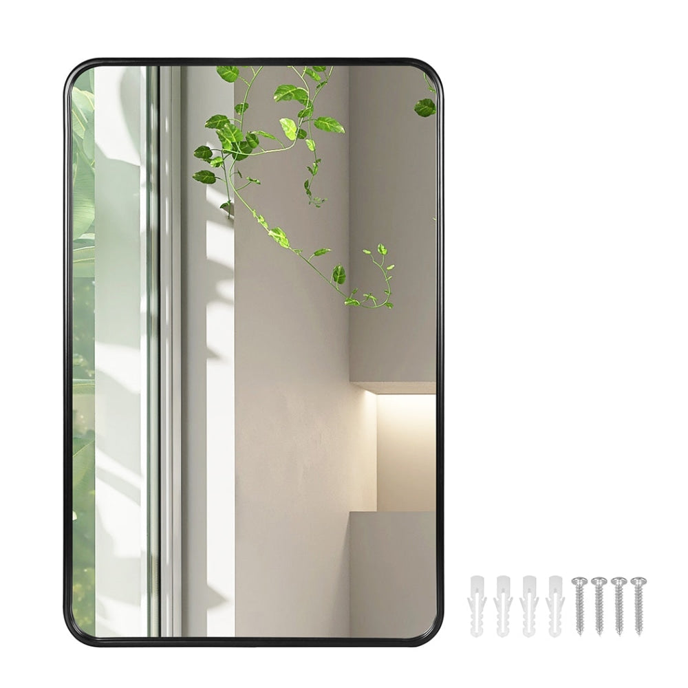 Yezi Wall Mirror Rectangle Bathroom Vanity Makeup Mirrors Large Home Decor Frame Fast shipping On sale