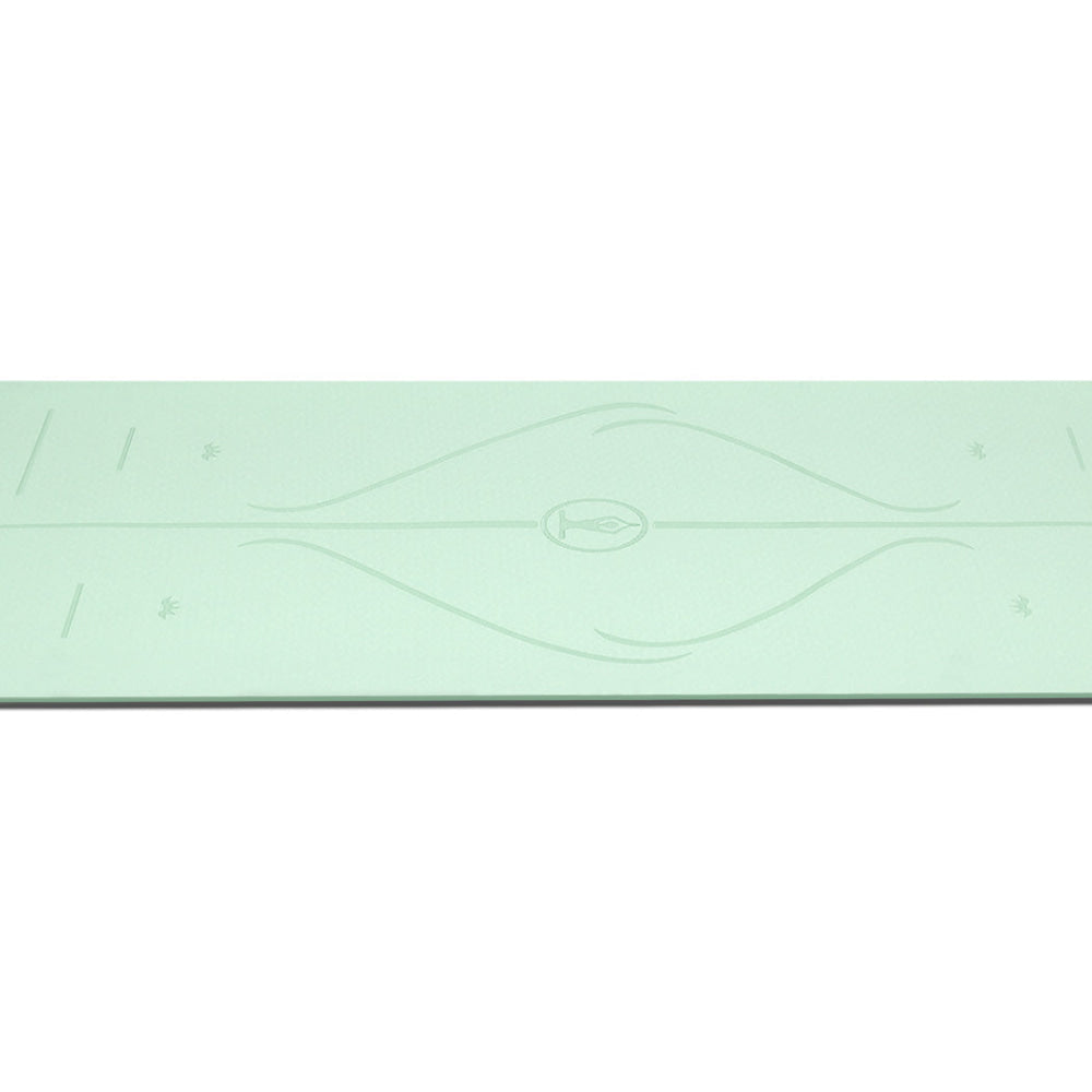 6mm Thick Body Alignment Lines & Non-Slip Surface Sports Fitness Fast shipping On sale