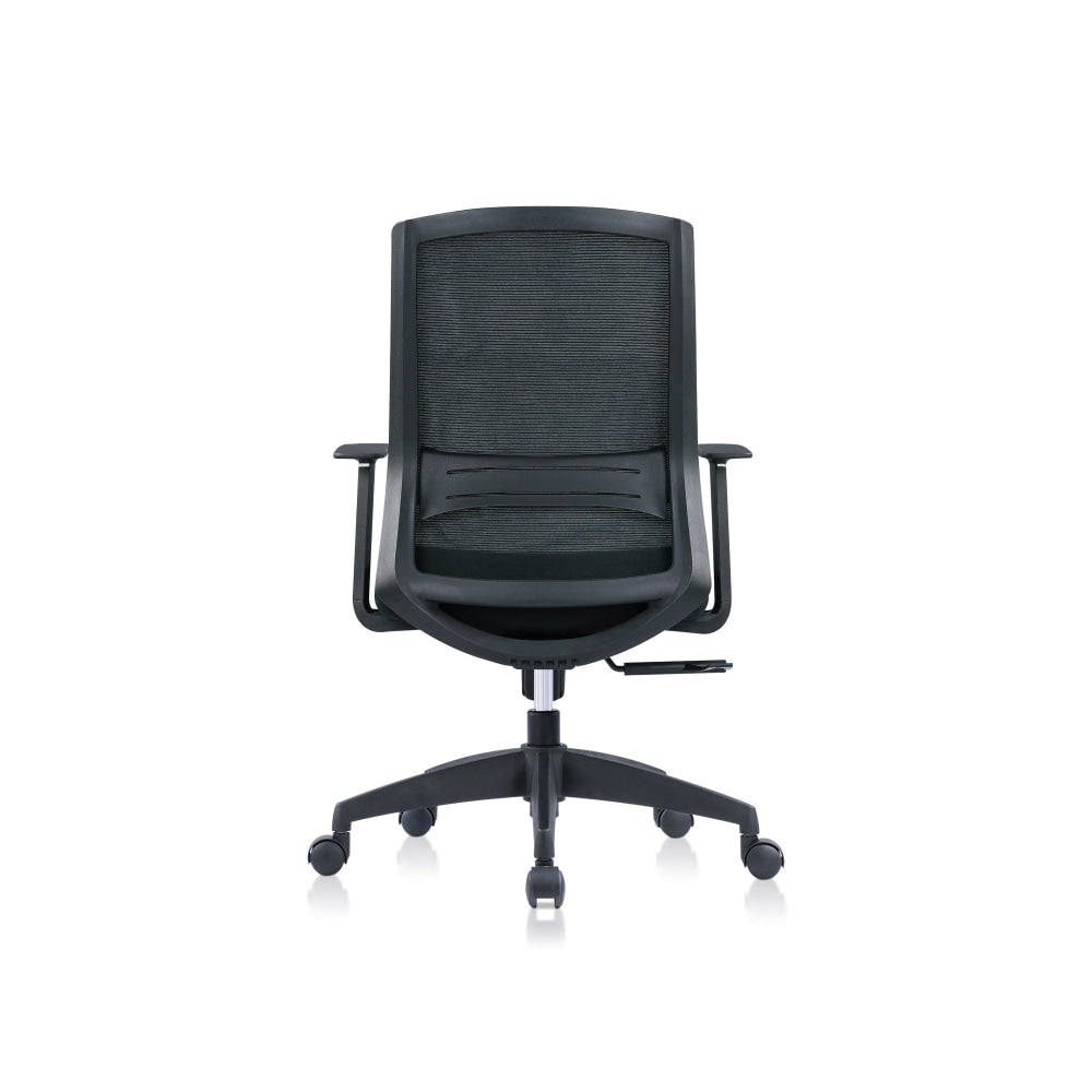 Yolo Mesh Back Fabric Seat Computer Working Task Office Chair Black Fast shipping On sale