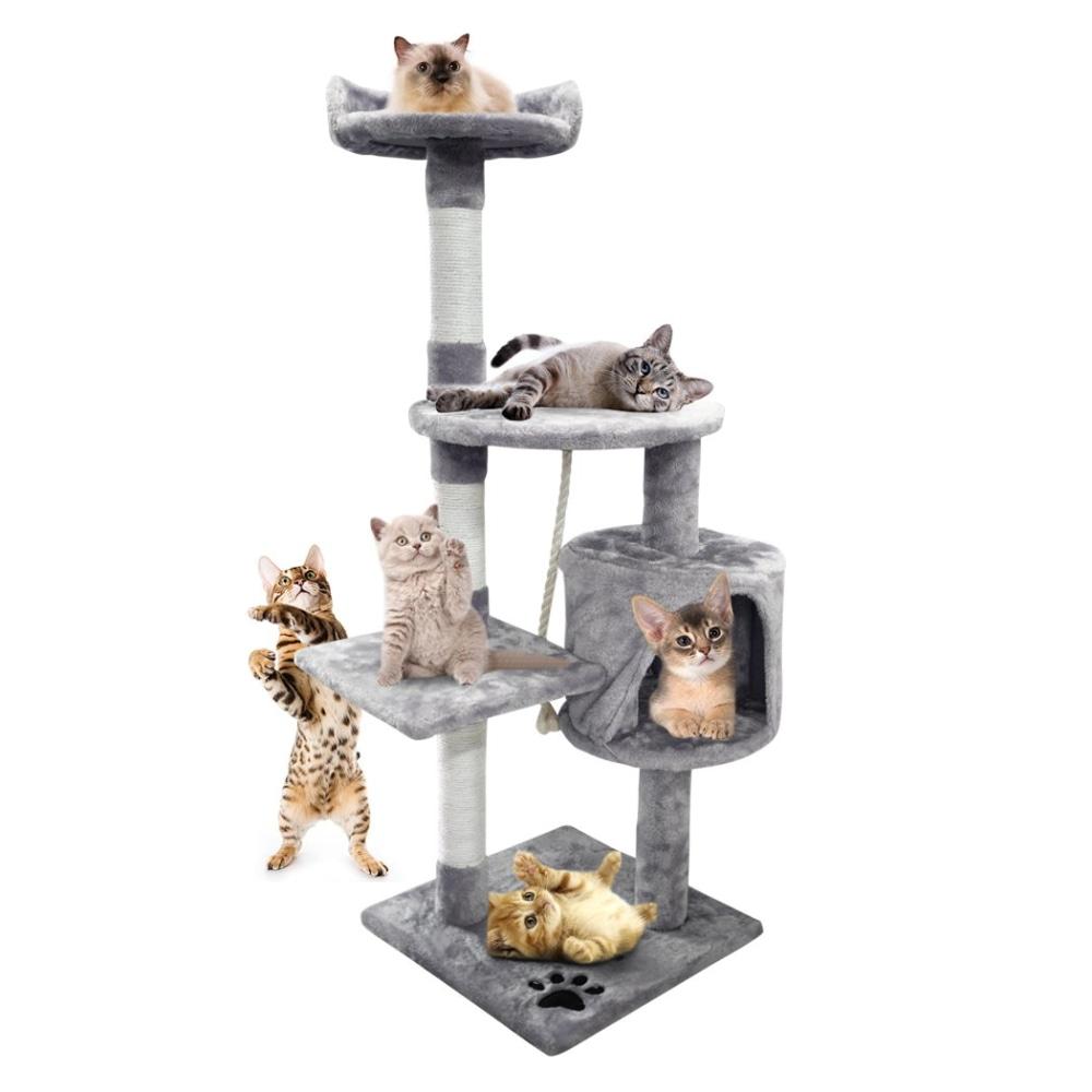 1.1M Cat Scratching Post Tree Gym House Condo Furniture Scratcher Tower Supplies Fast shipping On sale
