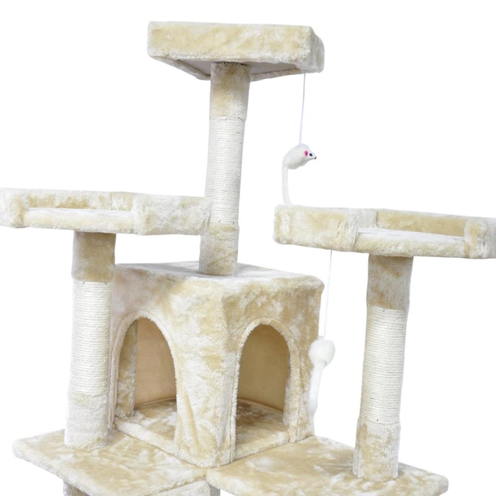 1,8M Cat Scratching Post Tree Gym House Condo Furniture Scratcher Pole Supplies Fast shipping On sale