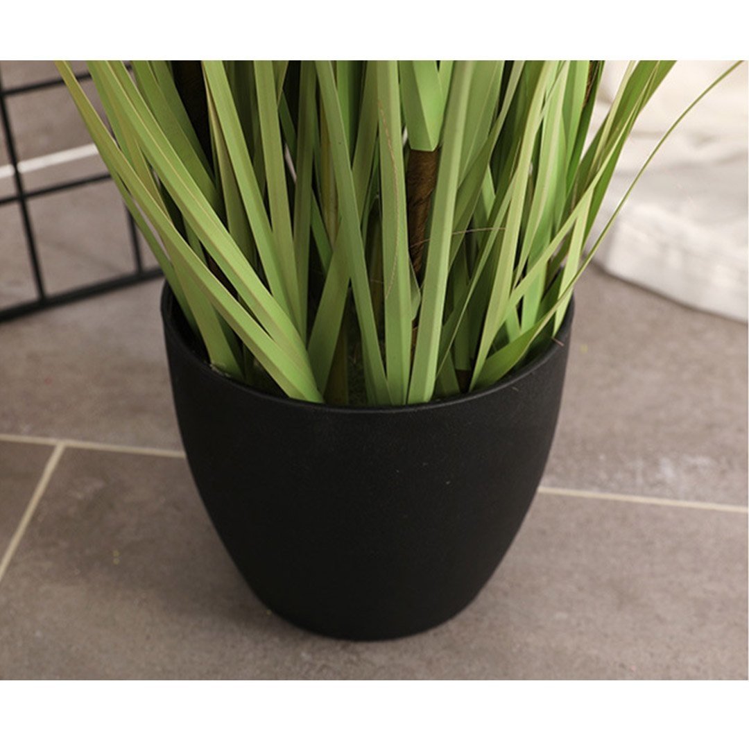 120cm Green Artificial Indoor Potted Reed Grass Tree Fake Plant Simulation Decorative Fast shipping On sale