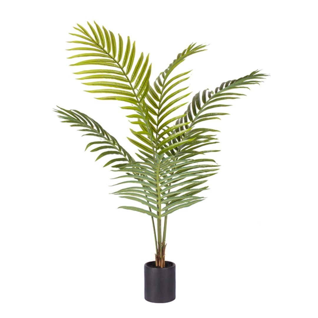 120cm Green Artificial Indoor Rogue Areca Palm Tree Fake Tropical Plant Home Office Decor Fast shipping On sale