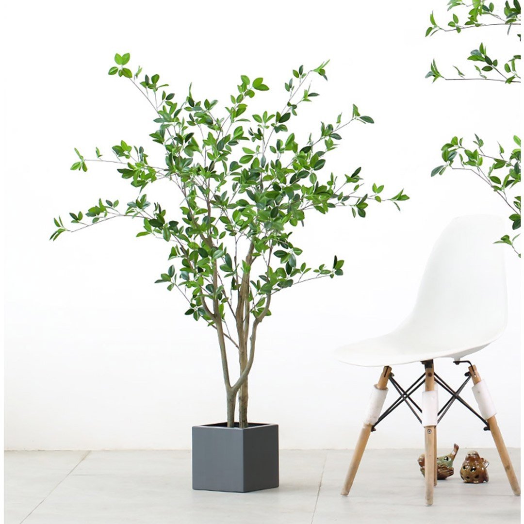 120cm Green Artificial Indoor Watercress Tree Fake Plant Simulation Decorative Fast shipping On sale