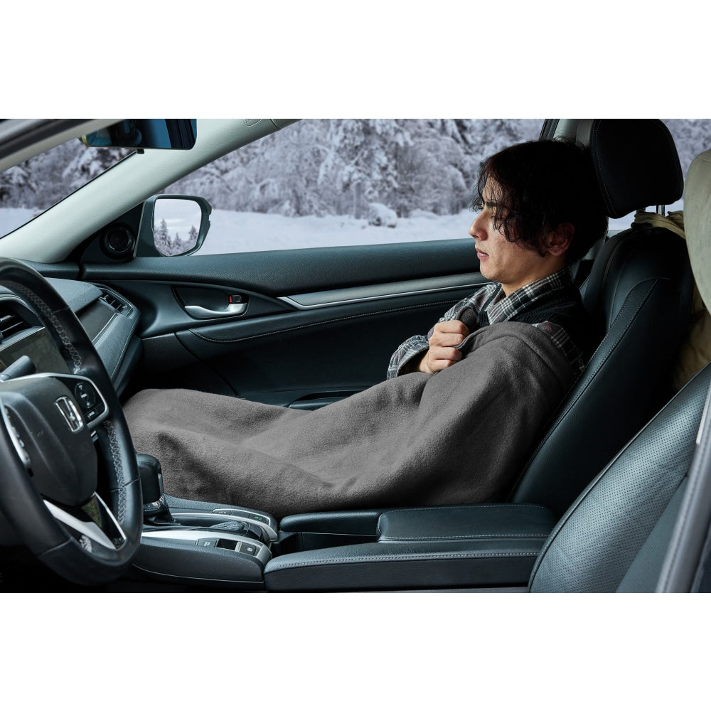 12v Car Electric Blanket - Charcoal Fast shipping On sale
