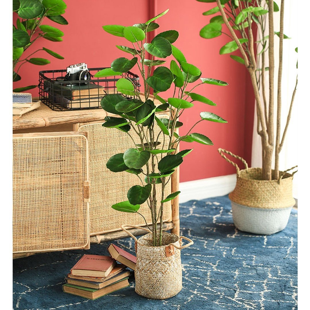 150cm Green Artificial Indoor Pocket Money Tree Fake Plant Simulation Decorative Fast shipping On sale