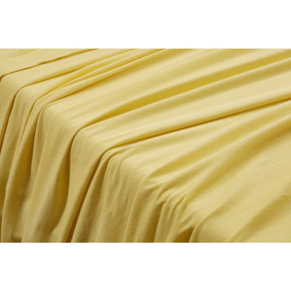 150GSM Cotton Flannelette Bed Sheet Set - Honeycomb Double Fast shipping On sale