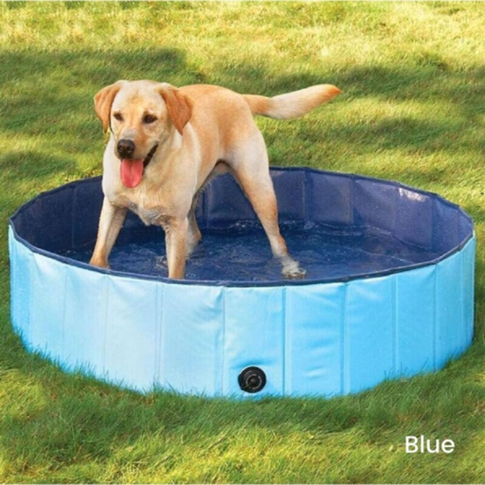 Portable Pet Pool 160cm*30cm Blue Dog Cares Fast shipping On sale