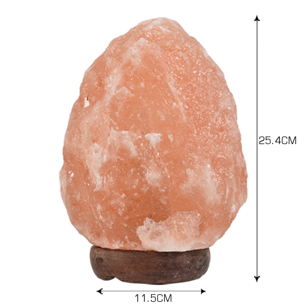 2 Pcs 3-5 kg Himalayan Salt Lamp Rock Crystal Natural Light Dimmer Switch Table Fast shipping On sale