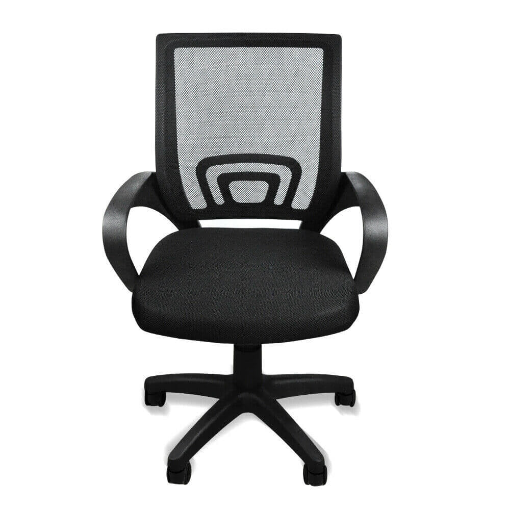 2 x Ergonomic Mesh Computer Home Office Desk Midback Task Black Adjustable Chair Fast shipping On sale