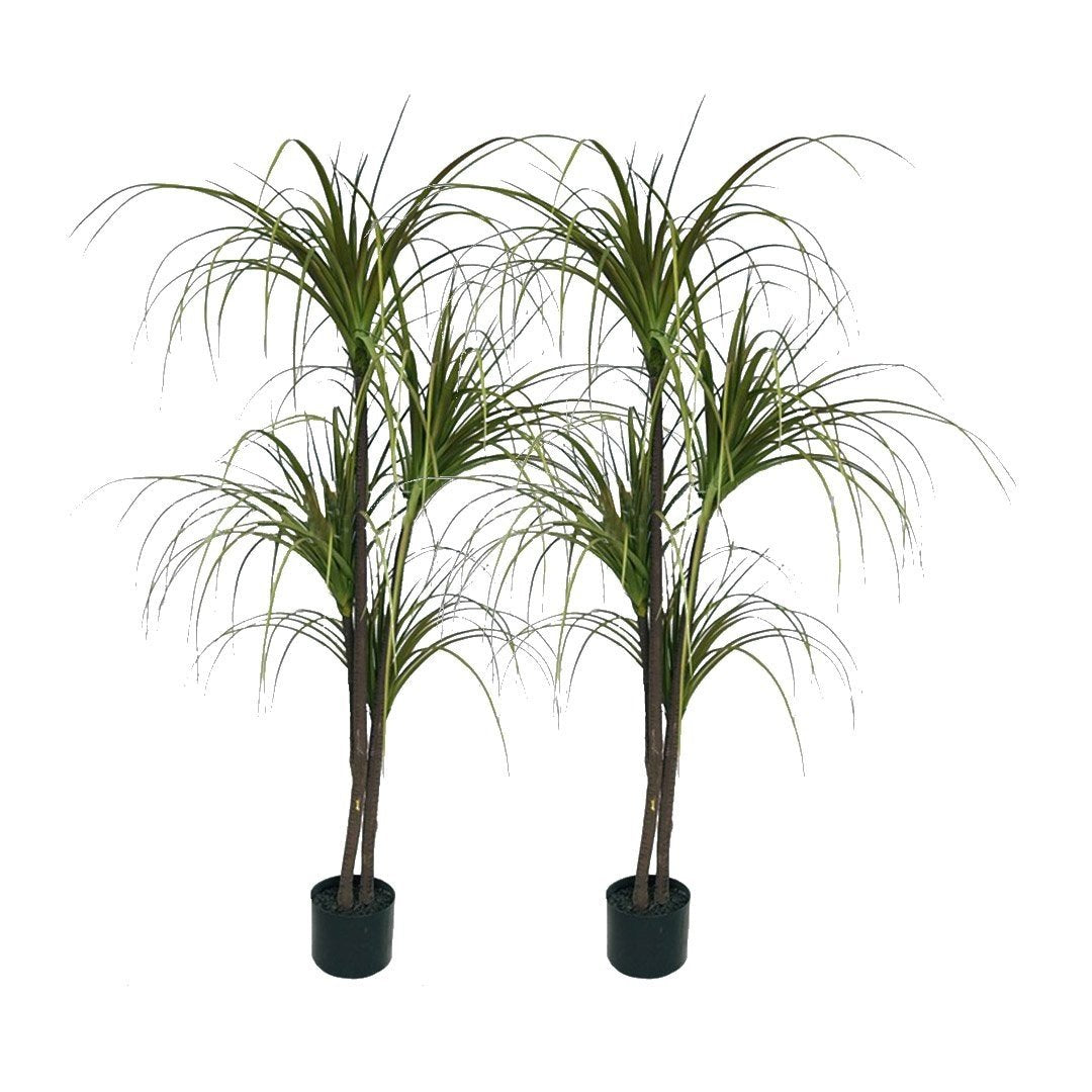 2X 150cm Green Artificial Indoor Dragon Blood Tree Fake Plant Simulation Decorative Fast shipping On sale