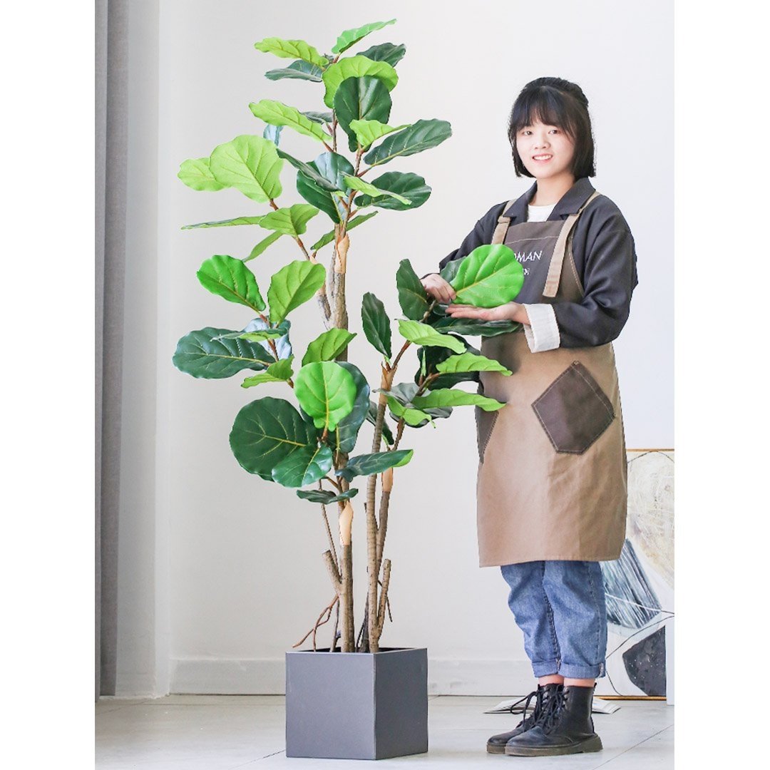 2X 155cm Green Artificial Indoor Qin Yerong Tree Fake Plant Simulation Decorative Fast shipping On sale