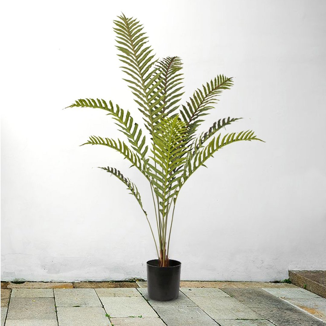 2X 160cm Green Artificial Indoor Rogue Areca Palm Tree Fake Tropical Plant Home Office Decor Fast shipping On sale