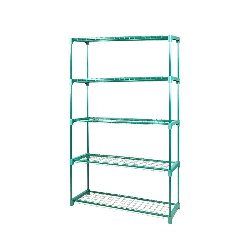 2x 5 Tier Plant Shelve Garden Greenhouse Steel Storage Shelving Frame Stand Rack Outdoor Decor Fast shipping On sale