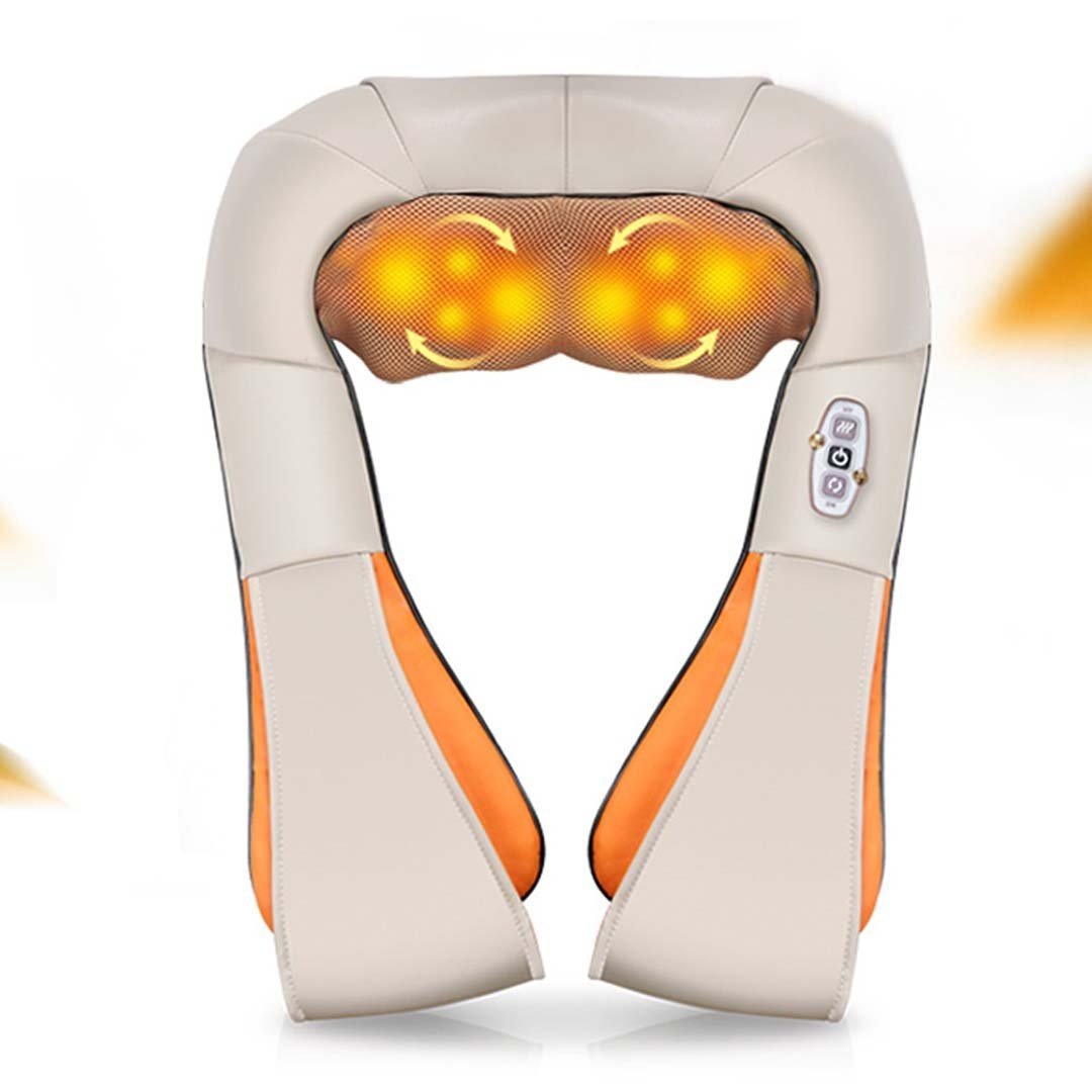 2X Electric Kneading Neck Shoulder Arm Body Massager With Heat Health Care Fast shipping On sale