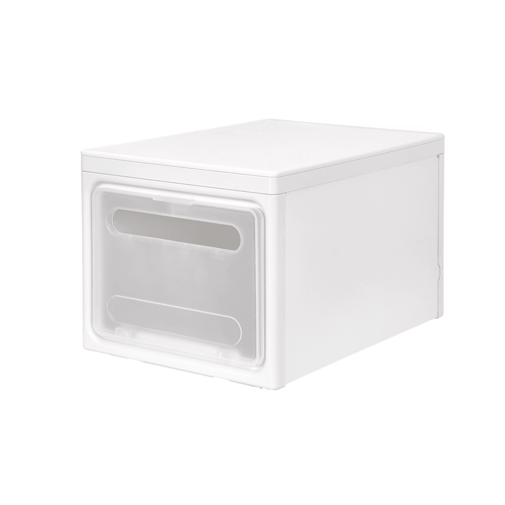 3 Piece Storage Organiser Box - White Cupboard Fast shipping On sale