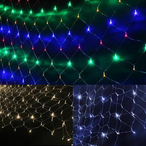 320LED Fairy Lights Net Mesh Curtain Wedding Party Christmas Xmas Tree Decor Warm White Fast shipping On sale