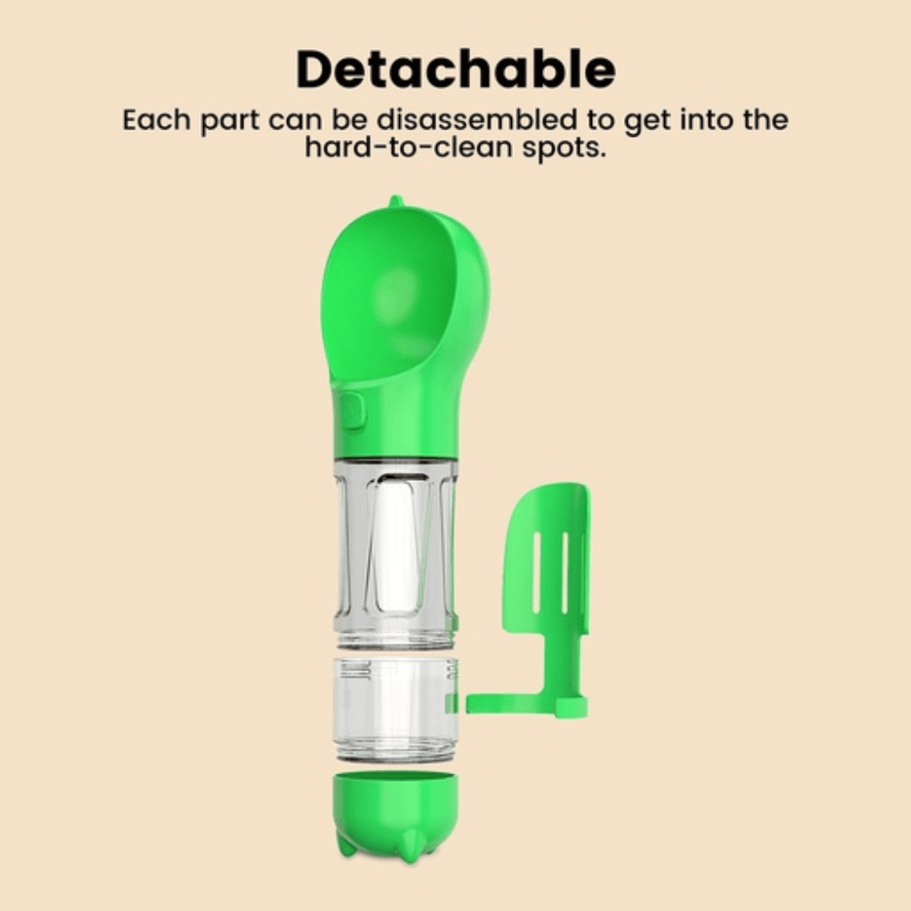 4 in 1 Pet Scooper and Feeder Green Dog Cares Fast shipping On sale