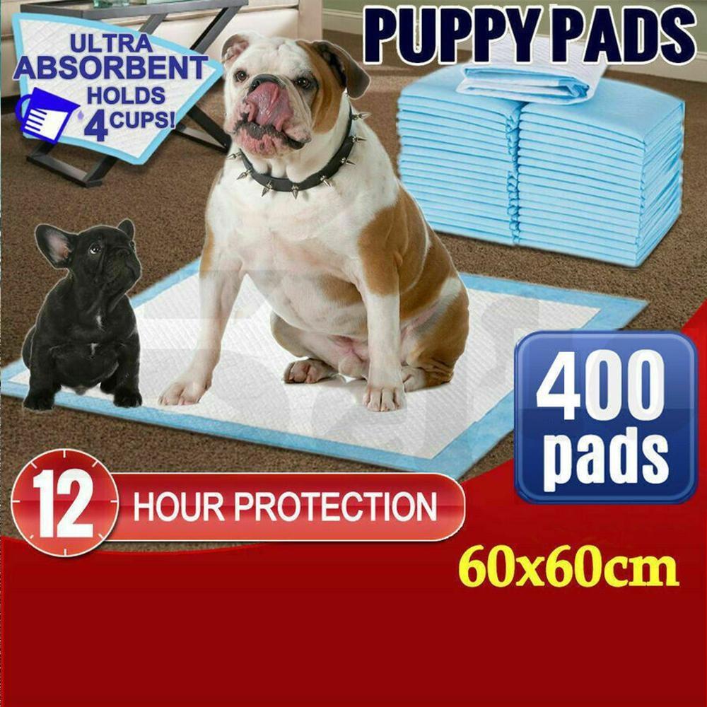 400pcs 60x60cm Puppy Pet Dog Indoor Cat Toilet Training Pads Absorbent New Supplies Fast shipping On sale