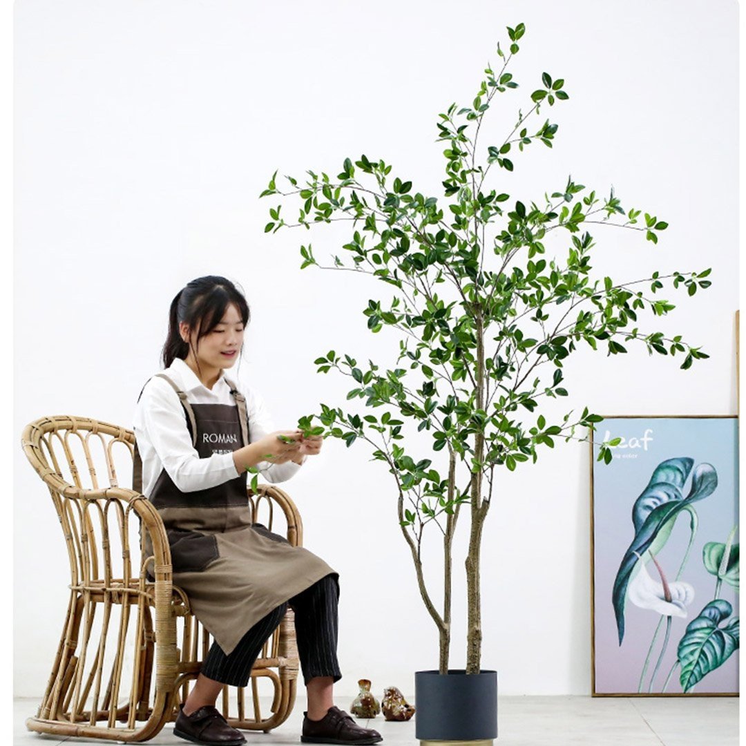 4X 120cm Green Artificial Indoor Watercress Tree Fake Plant Simulation Decorative Fast shipping On sale