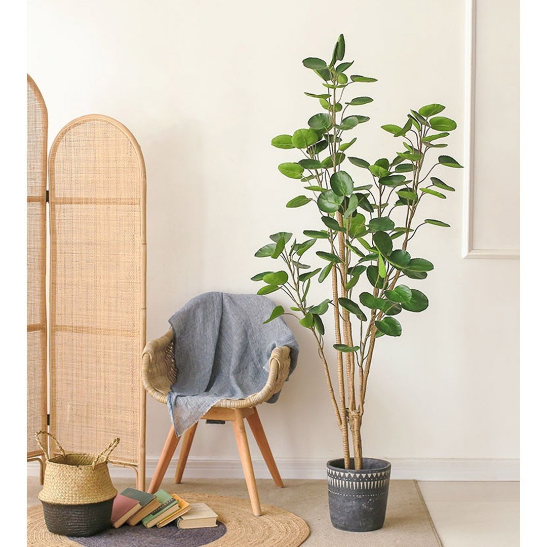 4X 150cm Green Artificial Indoor Pocket Money Tree Fake Plant Simulation Decorative Fast shipping On sale