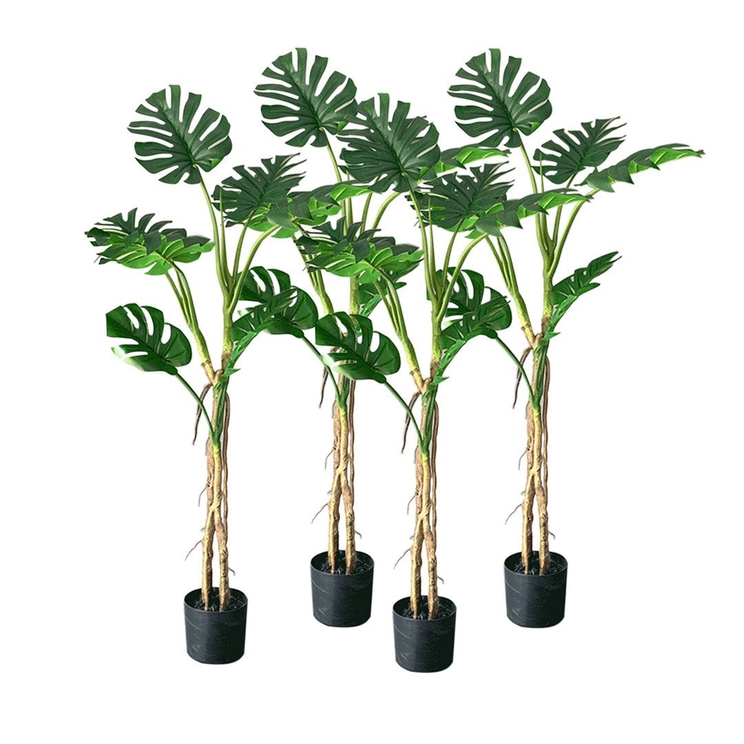 4X 160cm Green Artificial Indoor Turtle Back Tree Fake Fern Plant Decorative Fast shipping On sale
