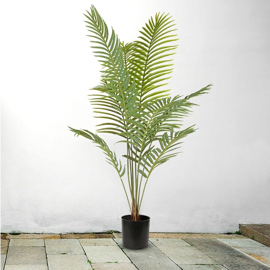 4X 180cm Green Artificial Indoor Rogue Areca Palm Tree Fake Tropical Plant Home Office Decor Fast shipping On sale