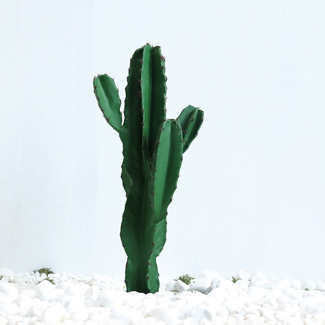 4X 70cm Green Artificial Indoor Cactus Tree Fake Plant Simulation Decorative 5 Heads Fast shipping On sale
