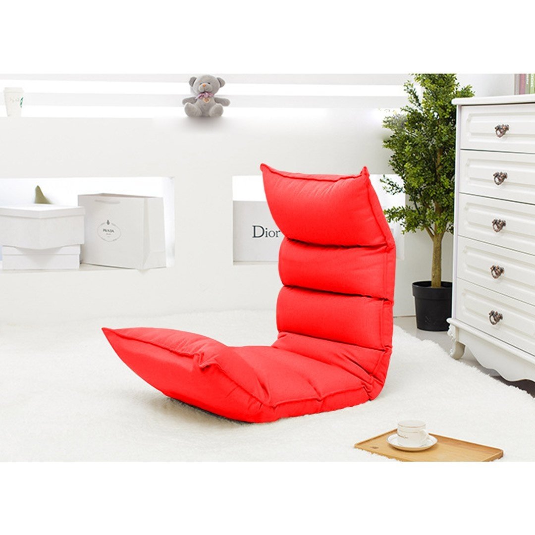4X Foldable Tatami Floor Sofa Bed Meditation Lounge Chair Recliner Lazy Couch Red Fast shipping On sale