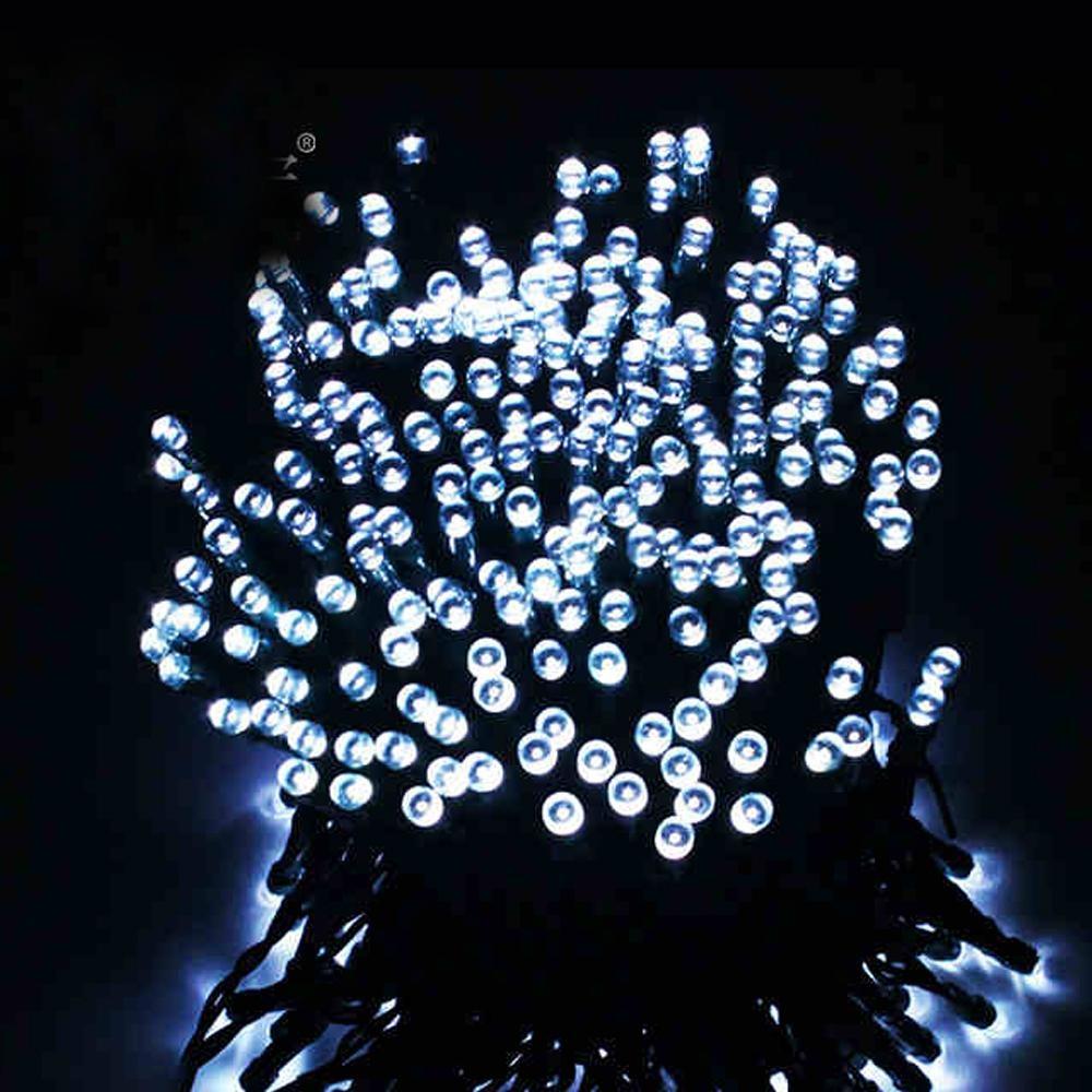 52M 500LED String Solar Powered Fairy Lights Garden Christmas Decor Cool White Fast shipping On sale
