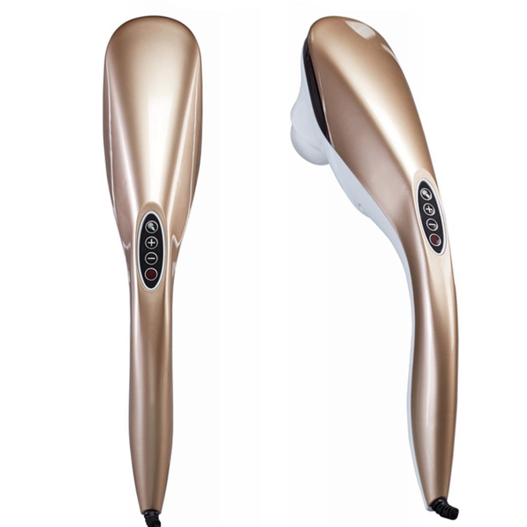 6 Heads Portable Handheld Massager Soothing Stimulate Blood Flow Shoulder Gold Fast shipping On sale