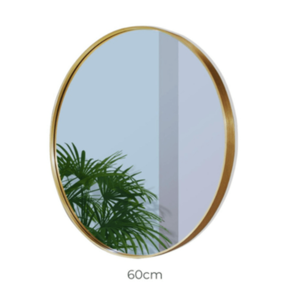 60cm Round Aluminium Wall Mirror Fast shipping On sale
