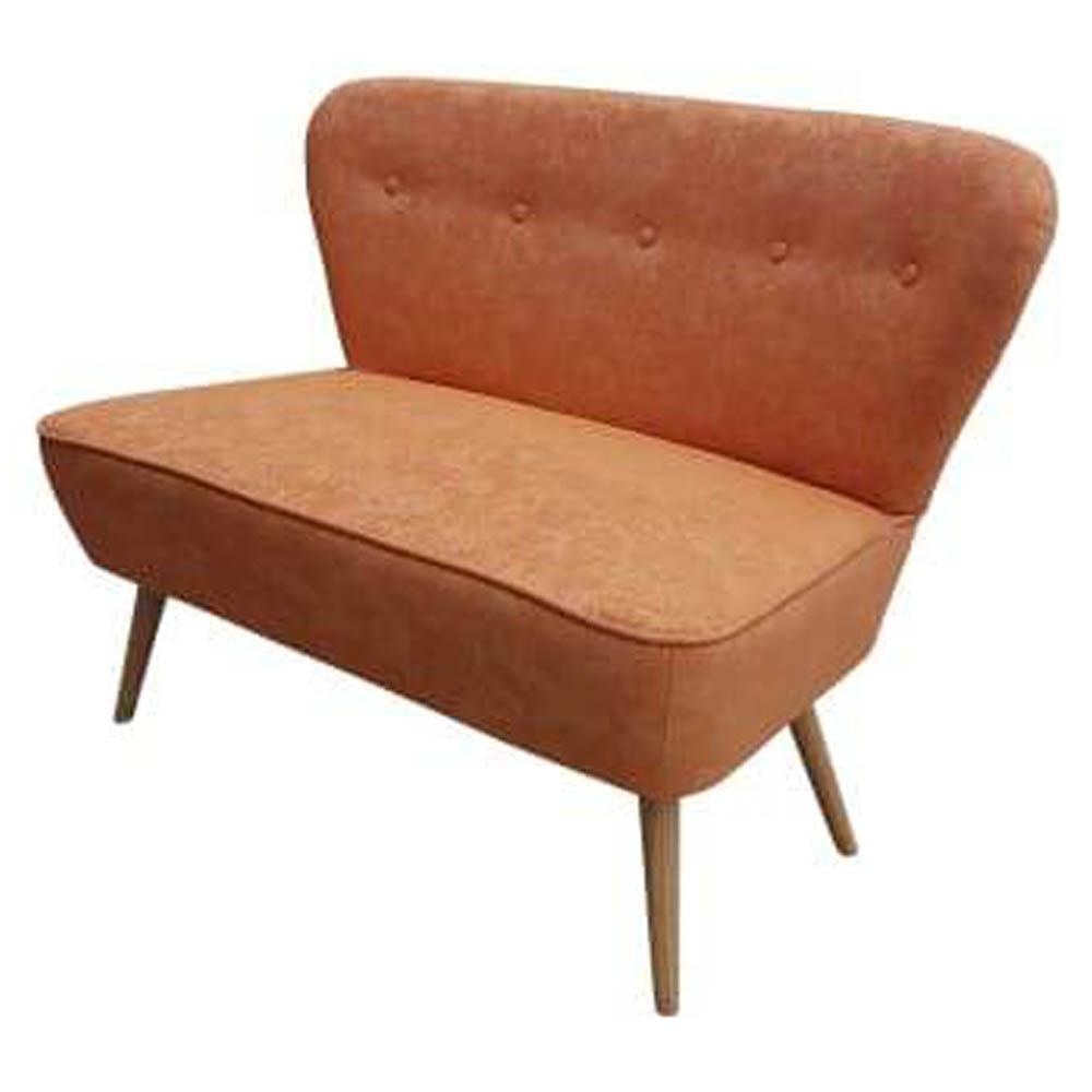 6IXTY Atom Lounge 2 - Seater Sofa - Orange Fast shipping On sale