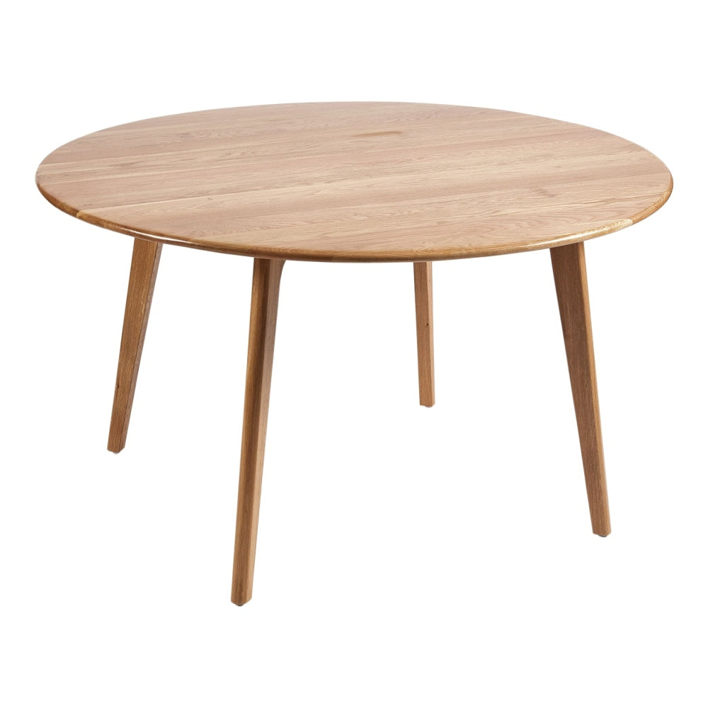 6IXTY Convair Scandinavian Oak Round Dining Table - 110cm Fast shipping On sale