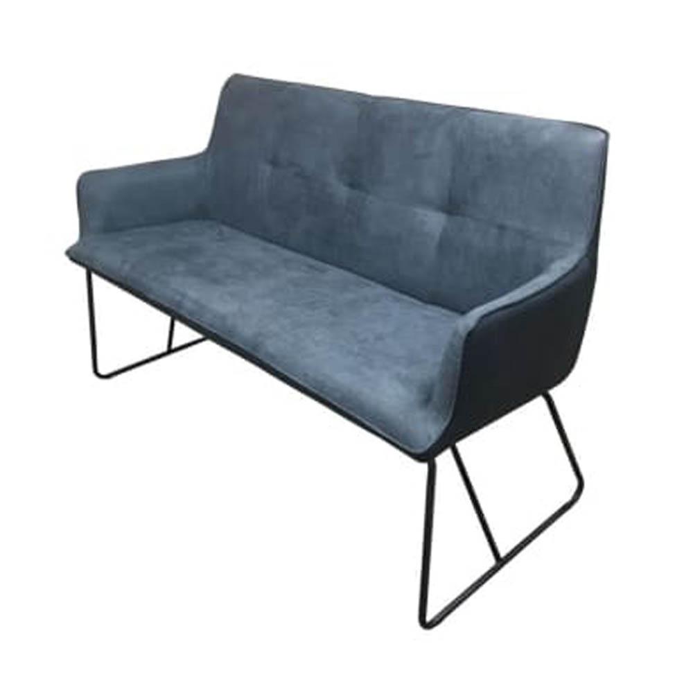 6IXTY Ideal Modern Scandinavian 2 - Seater Sofa - Dark Grey Fast shipping On sale