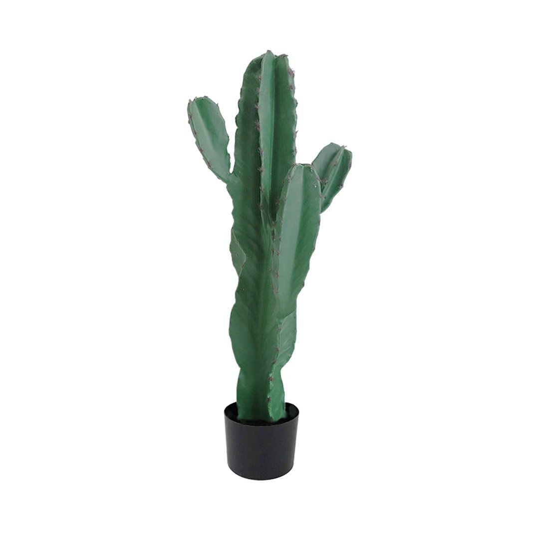 70cm Green Artificial Indoor Cactus Tree Fake Plant Simulation Decorative 5 Heads Fast shipping On sale